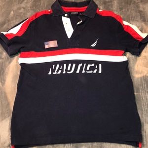 Small Slim Fit Nautica Embroidered Polo
